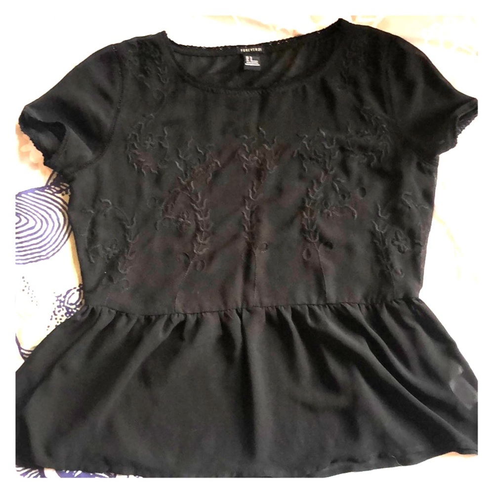 Black blouse